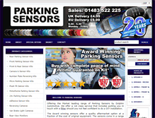 Tablet Screenshot of dolphinparkingsensors.co.uk